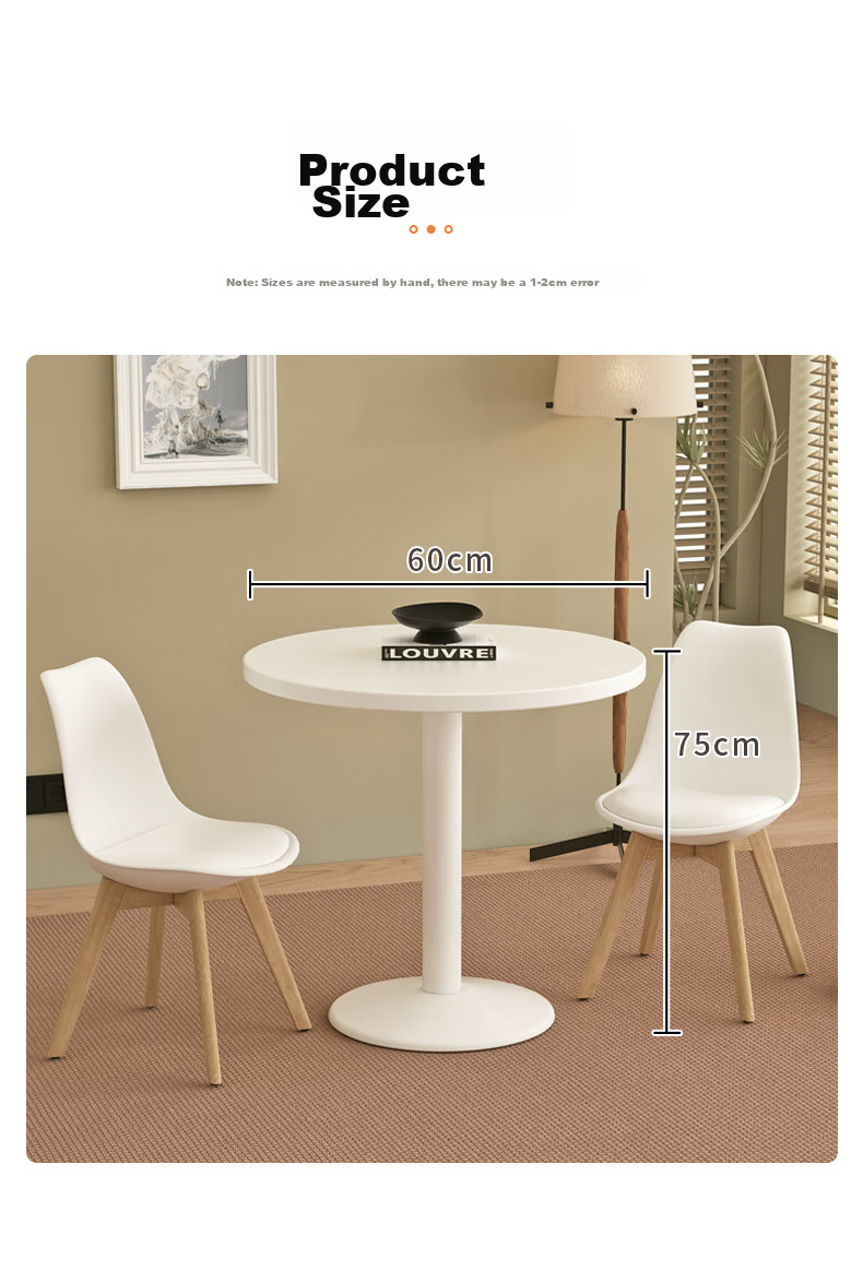 Fanshe Dining Table Small Round Table Small Square Table Negotiation Table Balcony Bar Counter Milk Tea Coffee Business Hall Apartment Leisure Table And Chairs 13