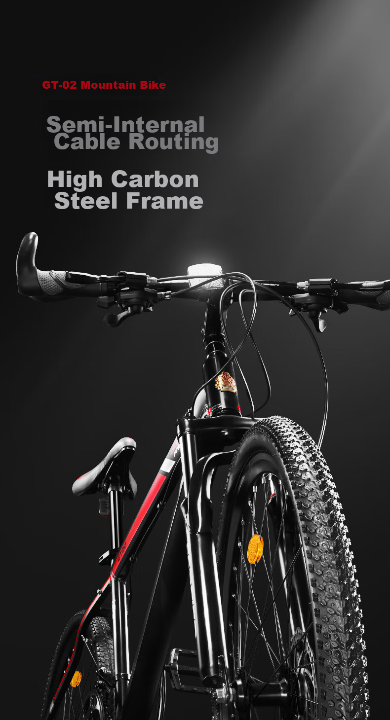 FOREVER Children's Bicycle, 24-Inch, Suitable for Ages 8-10 Youth And Adults, Variable Speed Mountain Bike, Ultra-Lightweight Bicycle 6