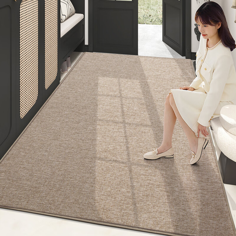 Dajiang Entrance Mat, Doorway Rug, Entryway Doormat, Foyer Mat, Luxurious High-End Carpet for Home Entrance, 71x150cm