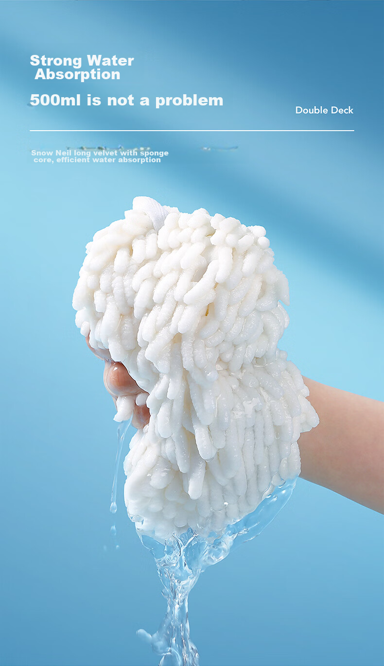 LYNN Hand Towel Hanging Bathroom Kitchen Toilet Wiping Ball, Super Absorbent, Quick-Drying, Lint-Free Hand Towel Cloth 5