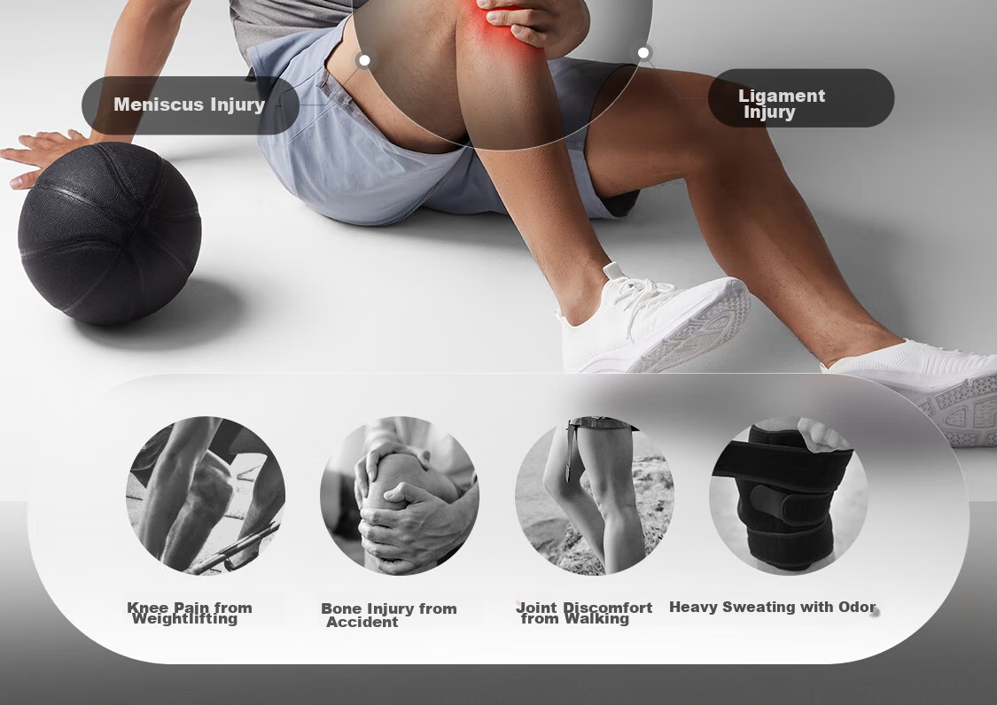 Keep Comfortable Functional Knee Brace Meniscus Protection for Running, Badminton, Basketball Support Synovitis Brace K-Rox 4