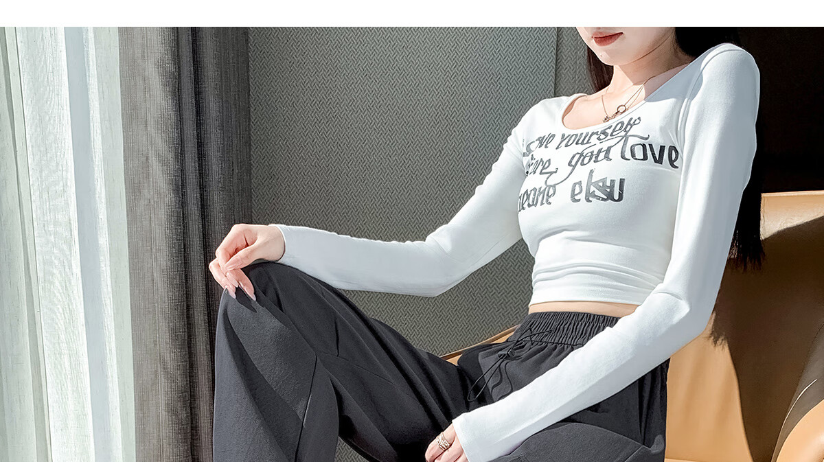 Halo Queen Women's Casual Pants, American-Style Breathable Loose Cargo Pants, High-Waisted Draping Parachute Pants H13KK2711 6