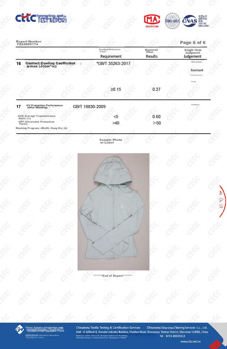 CAMEL Yoga Wear Ice-Cool Sun Protection Jacket, Moisture-Wicking Quick-Dry Lightweight Breathable All-In Sun Protection Clothing 1191 Sea Foam Green S 22