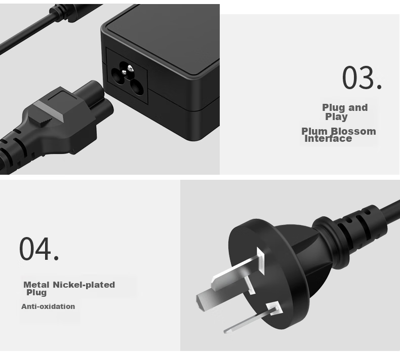 Elei Compatible with Lenovo Laptop Charger for Xiaoxin Air 12/13, YOGA 510/YOGA 710/Xiaoxin 510S Adapter, 20V 3.25A 65W Computer Power Cord 10