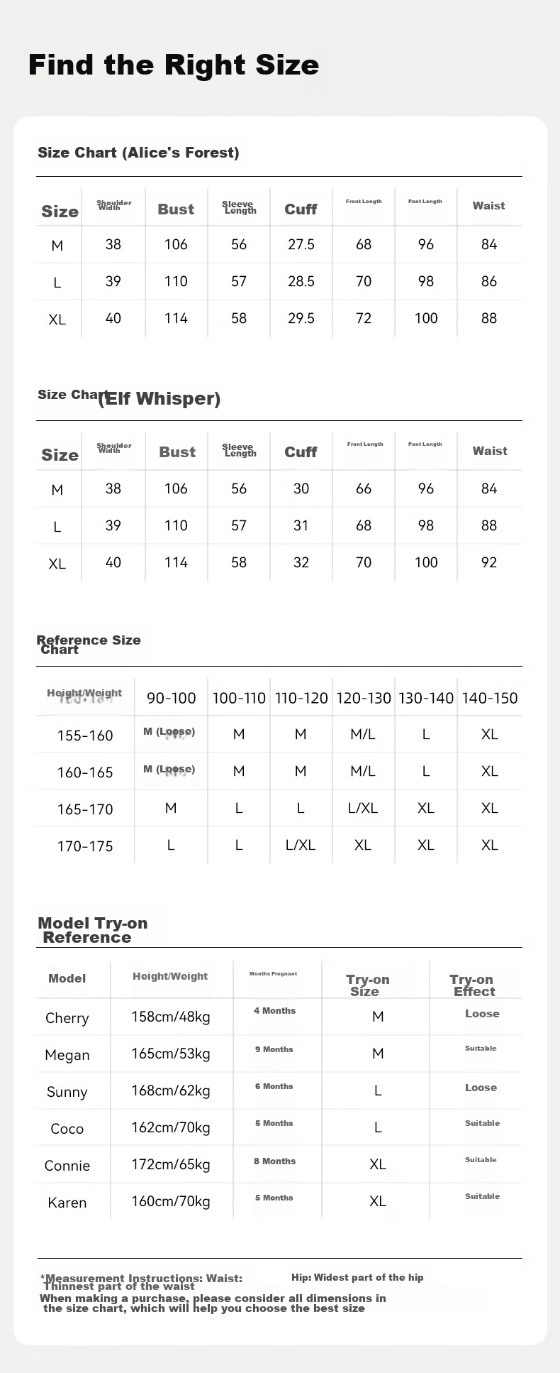 EMXEE Spring And Autumn Thin Maternity Pajamas with Built-In Chest Pads, Postpartum Nursing Sleepwear, Alice Home Wear, Size M 27