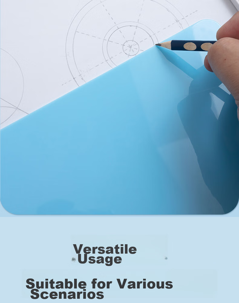 M&G Stationery, A4 Blue Portable Vertical Writing Clipboard, Memo Pad File Folder Clipboard, Single Pack ADM95106 6