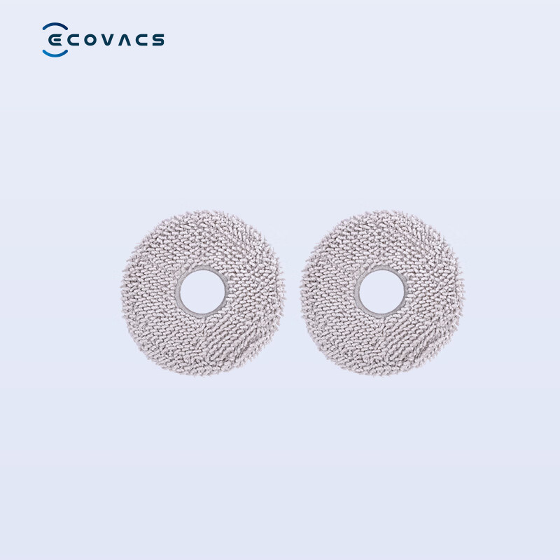 ECOVACS Robot Vacuum Cleaner Dual Disc Washable Mop 4 Pieces (Compatible with X5 MAX/X5PRO/X5PROPLUS/X5MATE) [Accessory] 1