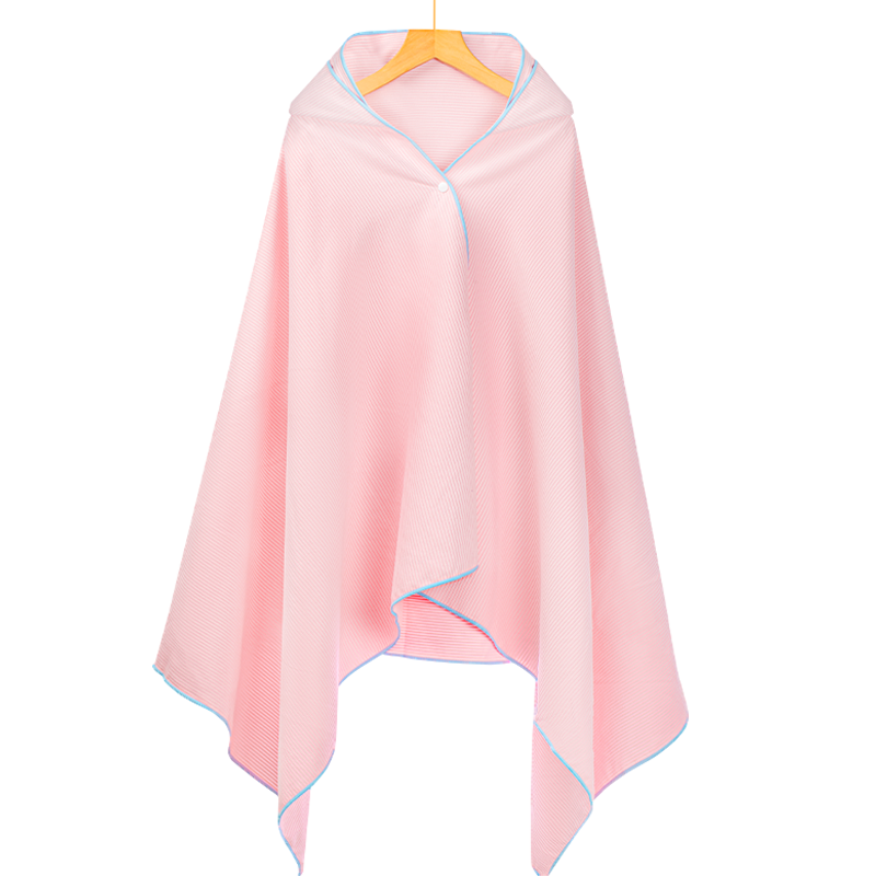 ERKE Hooded Bathrobe for Men And Women, Portable, Absorbent, Quick-Drying, Wearable Beach Towel for Hot Springs, Swimming, Surfing, And Bathing Cloak