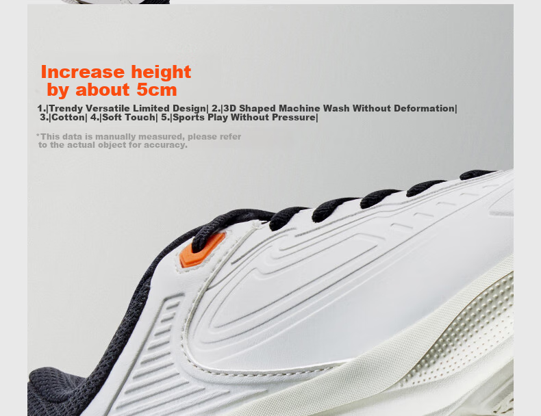 361° Men's Sports Shoes, Spring And Summer Rainy Day Commute Water-Resistant Thick-Soled Lightweight Jogging Shoes for Men, 672532228-2 15