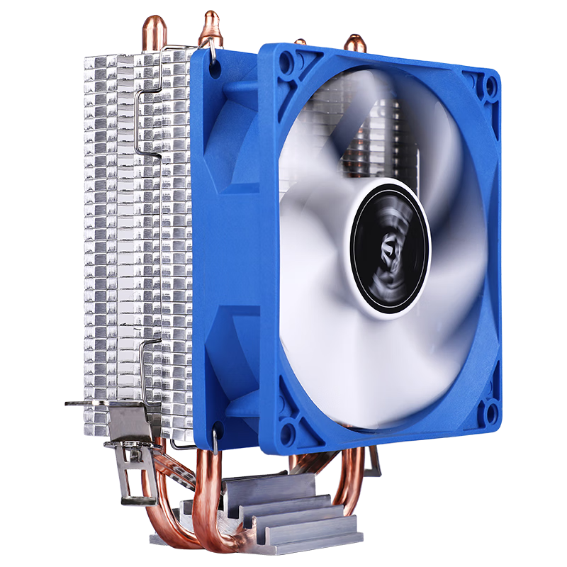 BUBALUS T3L CPU Cooler (2 Heat Pipes / Compatible with Intel/AMD Platforms / 9cm Non-Light Fan / Large Heat Sink Fins / Computer Case Air Cooling)