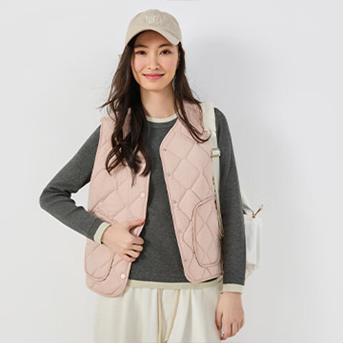 LangSha Women's Vest New 2025 Autumn Winter Warm Fleece Lined Thin Layering Inner Vest Waistcoat