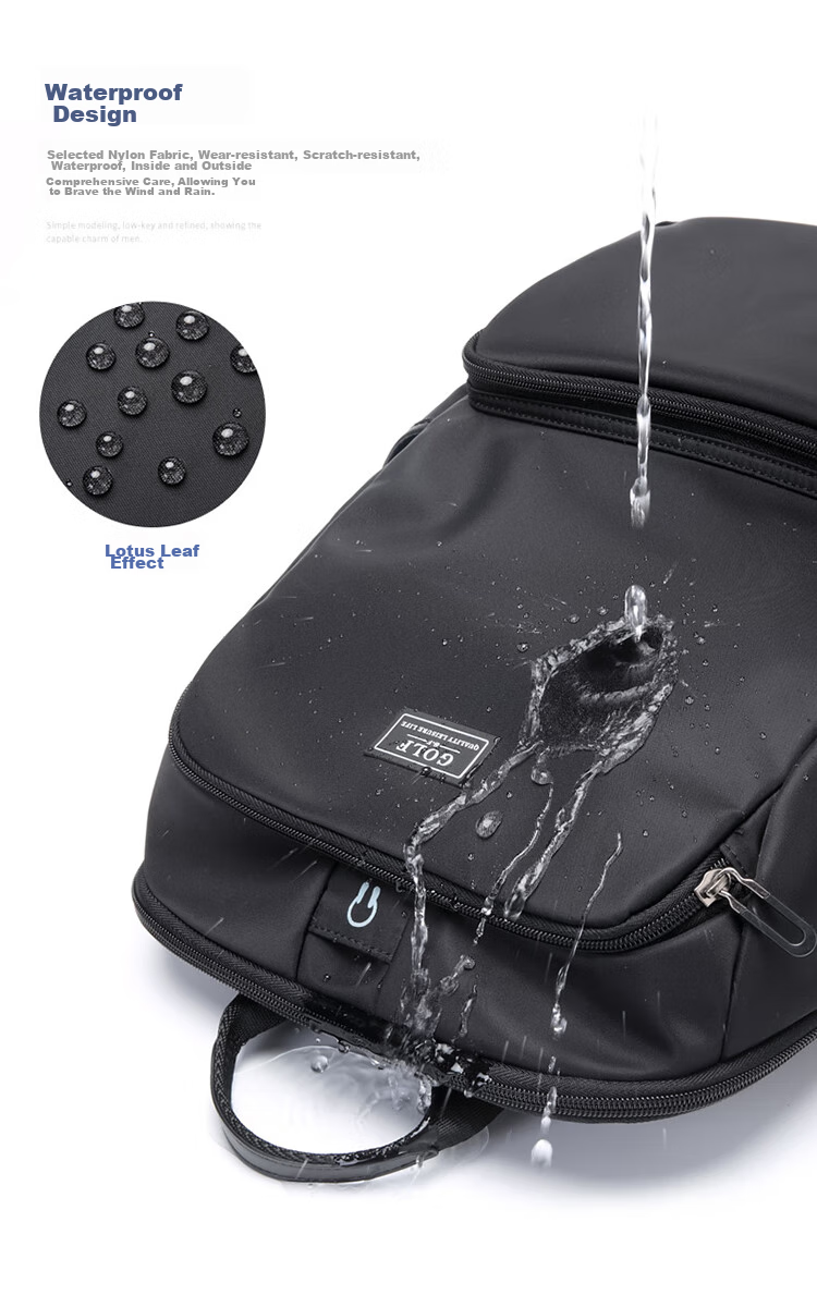 GOLF Backpack for Men, Casual 14-Inch Laptop Backpack, Water-Resistant Commuter Travel Backpack for Students And Outings 3