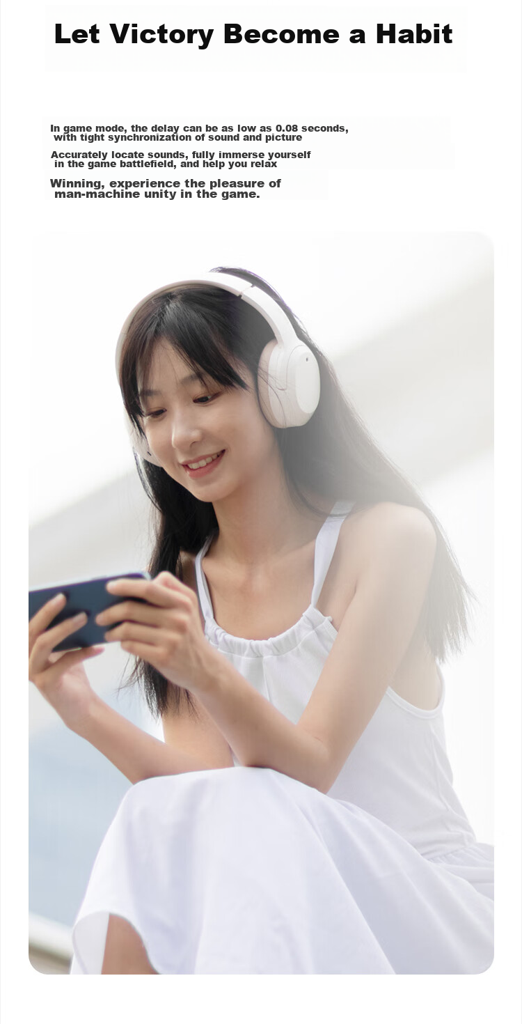 EDIFIER W820NB Dual Gold Label Edition, Over-Ear Active Noise Cancelling Bluetooth Headphones, Mobile Phone And Laptop Headphones, Willow Green, Graduation Gift 20