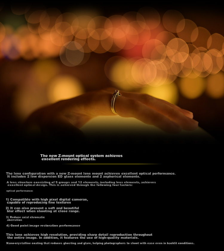 Nikon Z 50mm F/1.8 S Full-Frame Mirrorless Lens, Prime Lens, Nikon Lens, Portrait/landscape/travel 3