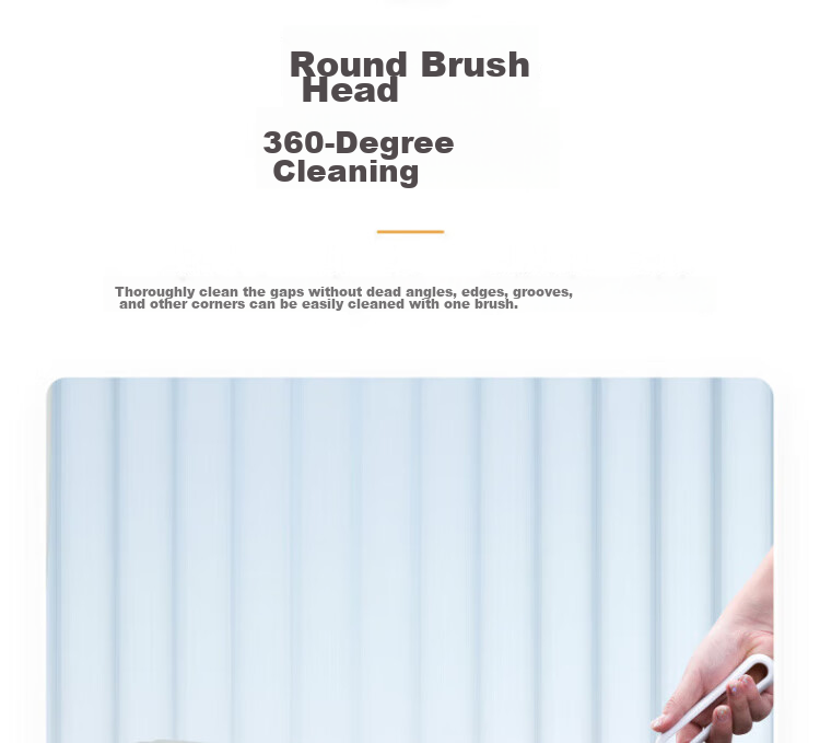 CHAHUA Toilet Brush, No Dead Angle, Wall-Mounted for Home Use, Long Handle for Cleaning Bathroom 9