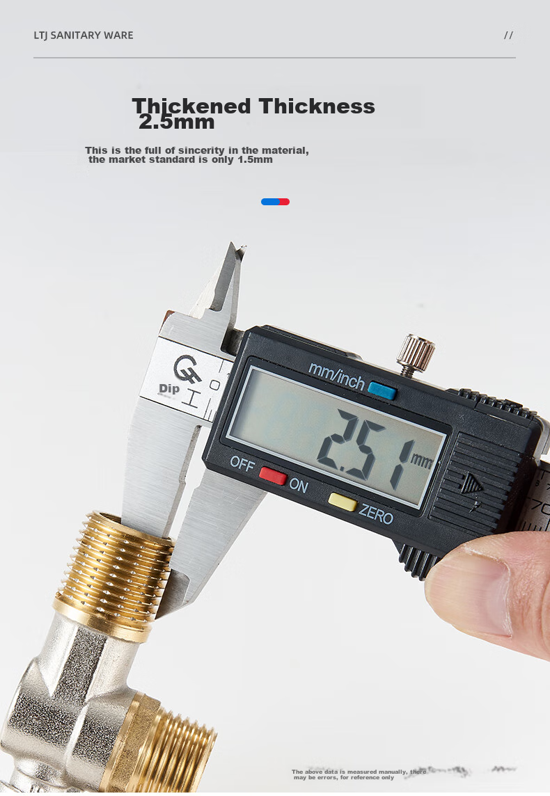 LTJ Brass Angle Valve, High Flow Rate, 1/2 Inch U8E 14