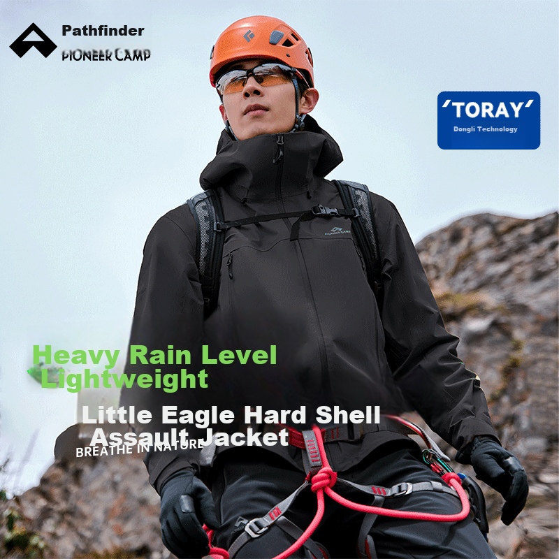 Pioneer Camp Endorsed by Lu Han, Same Style As Xiao Ying Windbreaker, Toray Men's Outdoor Windproof And Waterproof Professional Hiking Mountaineering Jacket
