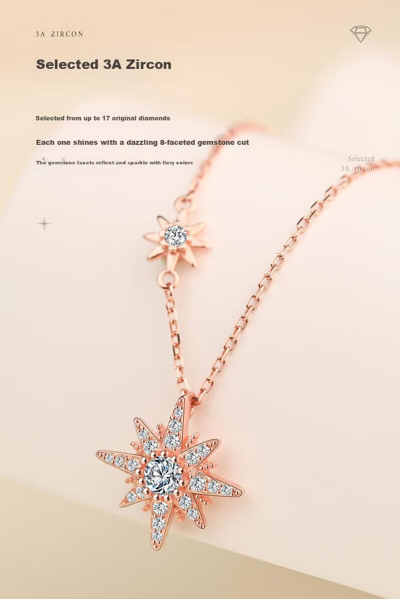 MANHE S925 Silver Necklace for Women, 2026 New Style Pendant Jewelry, Practical Birthday Gift for Wife Or Girlfriend 3