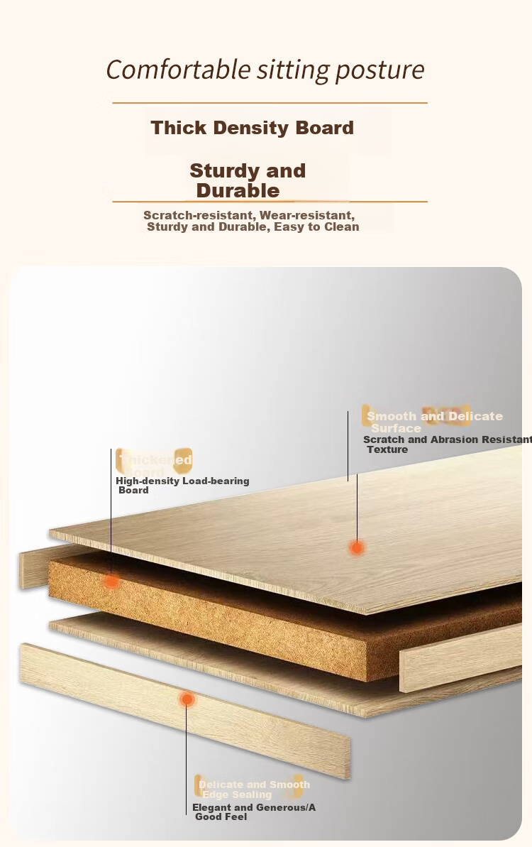 Zhuobo Bed Laptop Desk, Study Table, Foldable Desk, CZ07 Walnut Color, 60*40cm 4