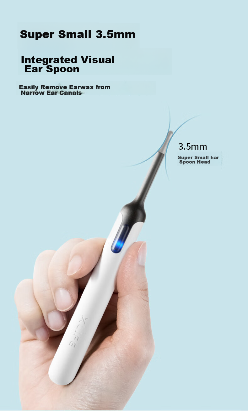 Bebird Visual Ear Pick, Ear Cleaning Stick, Hummingbird Ear Cleaner Tool, High-Definition Endoscope, Luminous Ear Spoon, X3+ 8