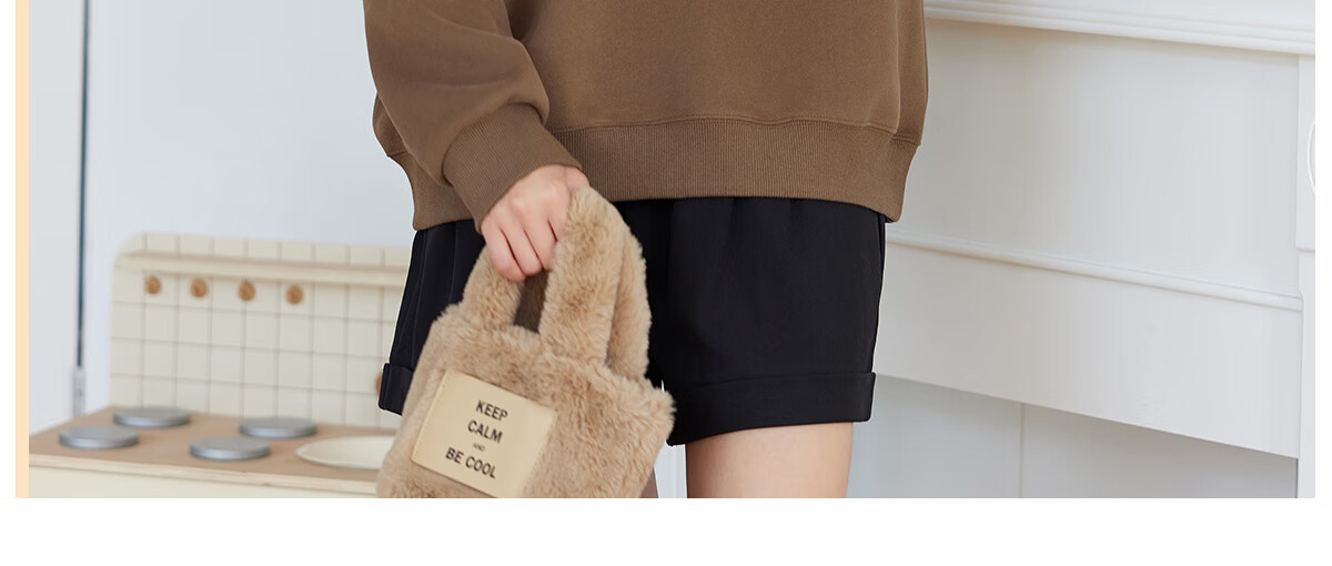 Halo Queen Women's Sweatshirt, Spring And Autumn Round Neck, Little Bear Christmas Outfit, Fashionable Loose Top Jacket H143W1002 23