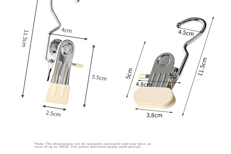 Siwangongli Pants Clip, Hanger, Non-Slip, Household Wardrobe Storage, Drying Hanger, Special Hook for Hanging Pants, Skirt Clip, Clothes Hanger 3