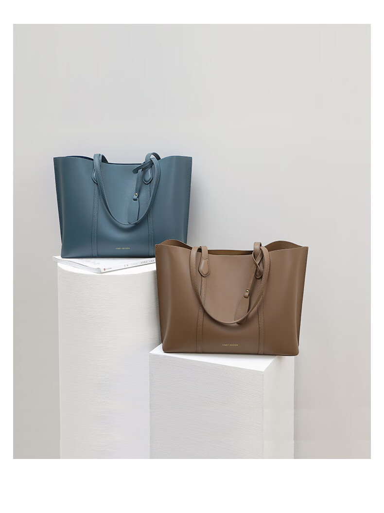 Viney Leather Handbag, Large Capacity Tote Bag for Women, Shoulder Bag And Handbag, Practical Birthday And Mother's Day Gift for Mom 17
