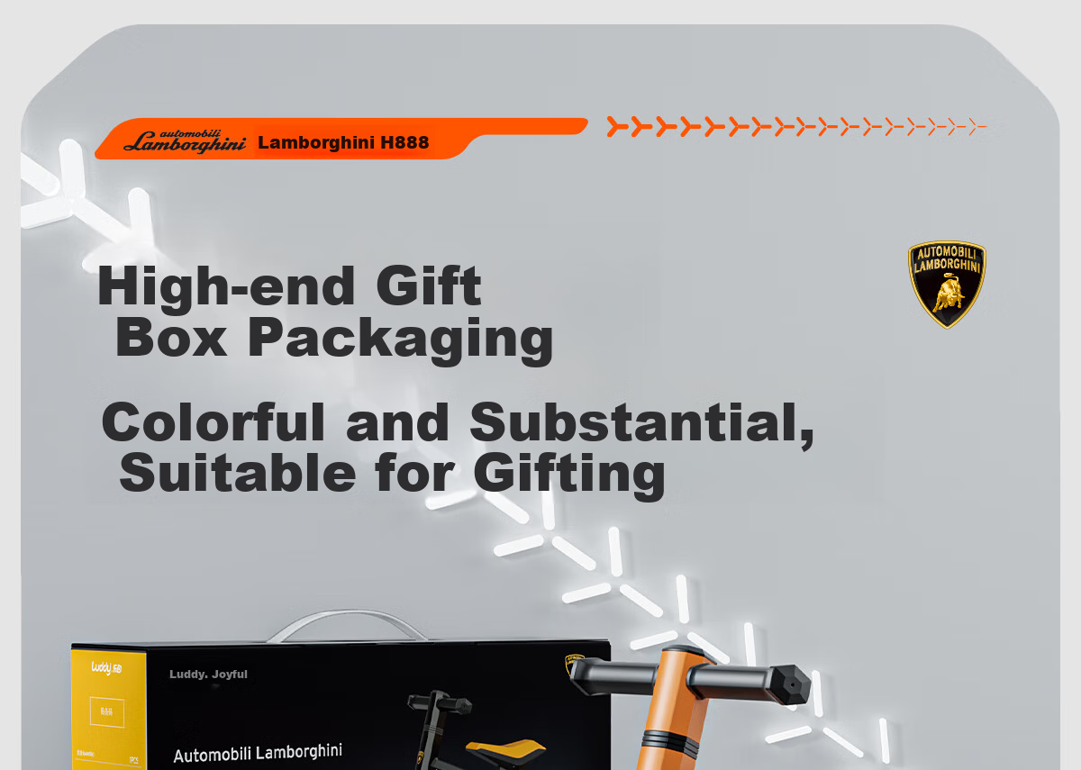 AUTOMOBILI LAMBORGHINI Children's Balance Bike for Ages 1-3, Anti-Rollover, Baby Mid-Autumn Festival National Day Birthday First Birthday Gift Gliding Walker 25