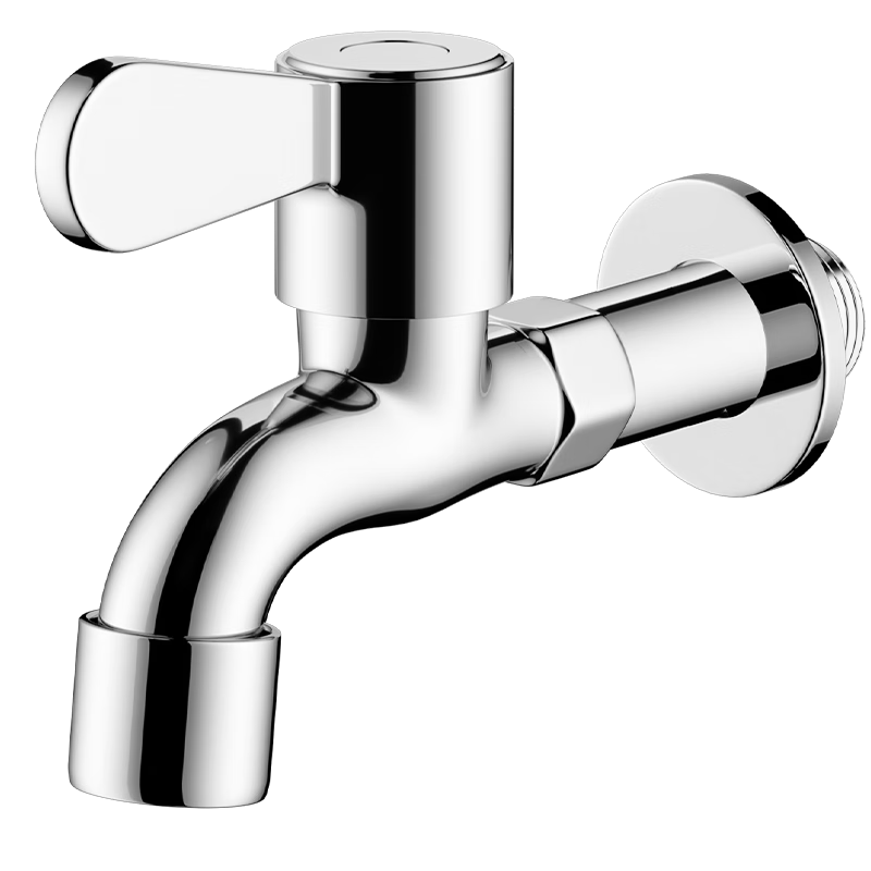 Muvi Faucet Mop Sink Faucet, Extended Faucet for Mop Sink, Long Handle, 1/2 Inch / 1/4 Inch Spout