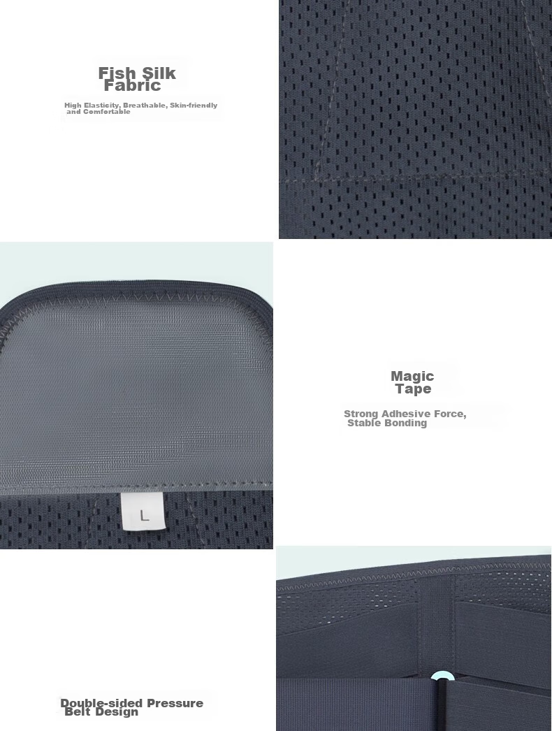 AIRPOP Back Support Belt for Herniated Disc, Lumbar Muscle Strain, And Lumbar Disc Protrusion - Summer Medical Lumbar Brace for Prolonged Sitting 10