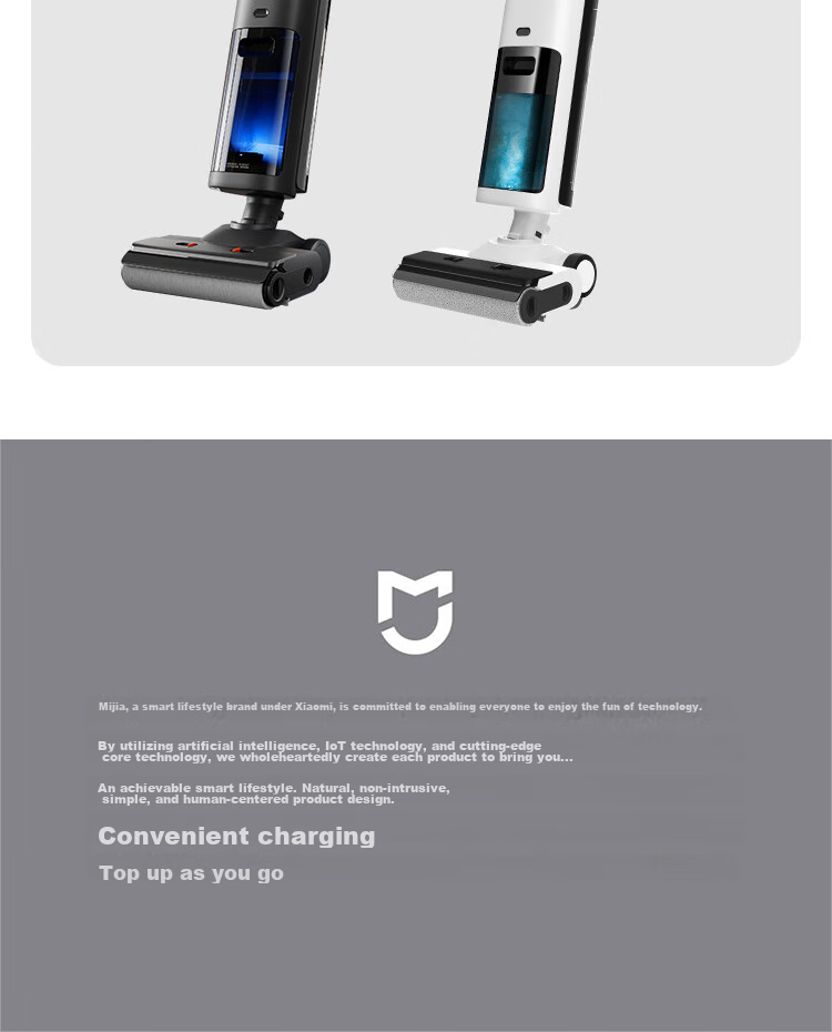 Mijia Xiaomi Wireless Floor Scrubber 3 Max/3 Pro/2 Filter Cartridge (Pack of Two), Accessory 5