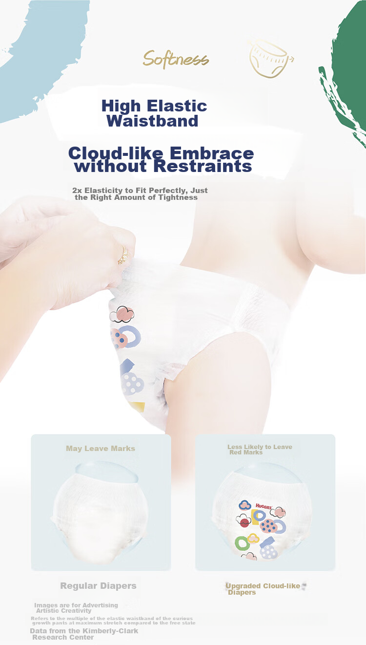 Huggies Gold Pull-Up Pants XXXXL52 (Over 19kg) Diapers [Quick-Dry, Anti-Redness] 15