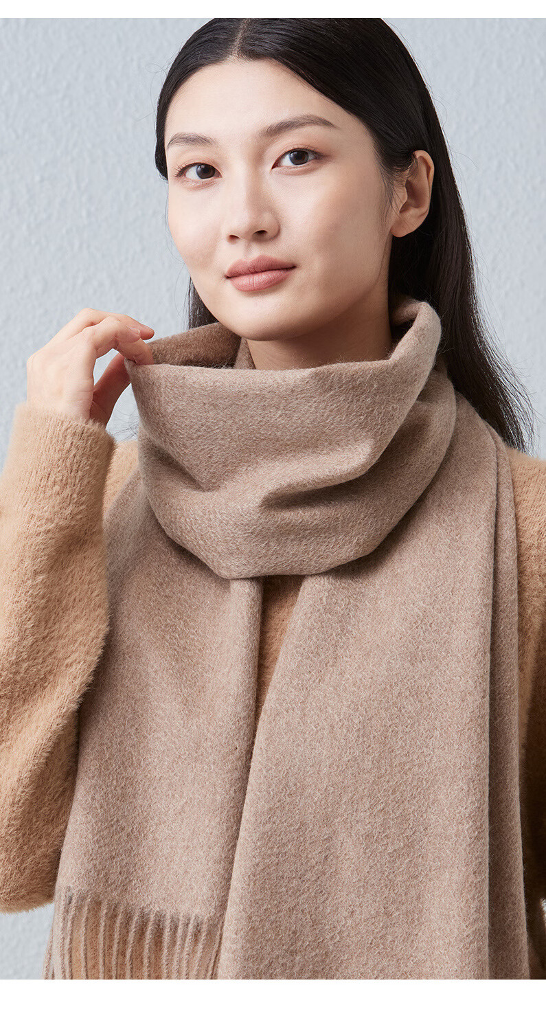 Hodo 100% Cashmere Scarf for Women, Winter Warm Thick Neck Warmer, Birthday Gift Box for Mom And Girls 13