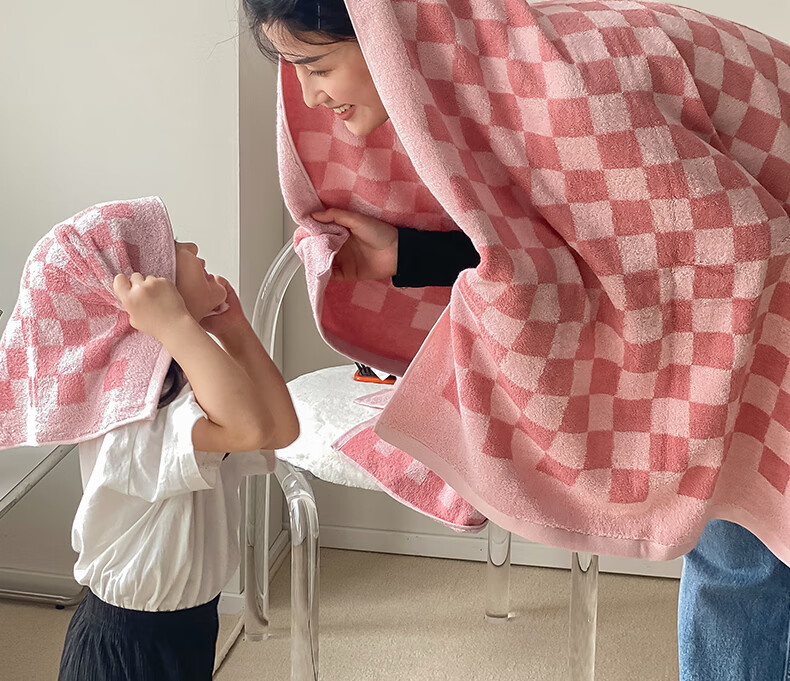 Fan Ye Pure Cotton Large Bath Towel Soft Absorbent Breathable Adult Women Men Shower Wrap Children Student Couple Large Towel 2