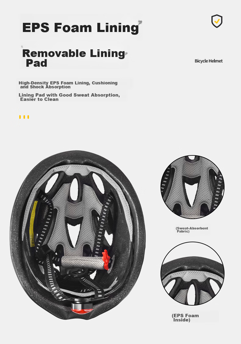 ROGTYO Integrated Bicycle Helmet with Visor, Cycling Helmet for Men And Women, Mountain And Road Bike Safety Helmet 6