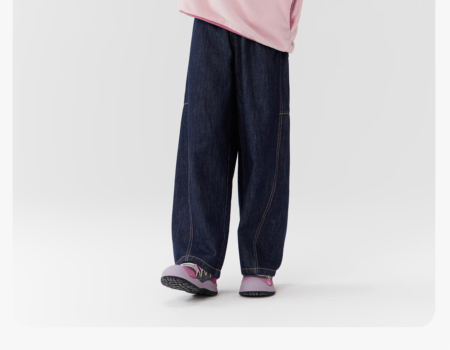 Zuo Xi Girls' Fleece Sweatshirt 2025 New Children's Winter Stand Collar Anti-Static Jacket Pink 120 24