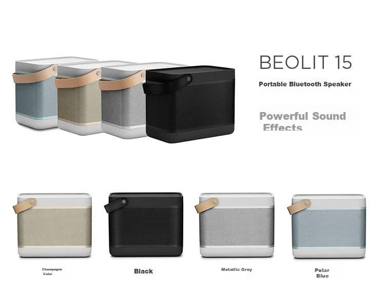 B&O Beolit20 Bluetooth Speaker, Wireless Charging, Portable Outdoor Handheld, B&O Audio, Misty Gray, Mid-Autumn Festival Gift [Gong Jun Endorsed] 1