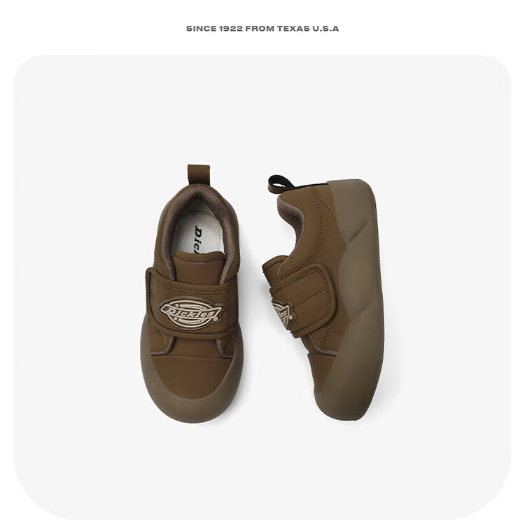 Dickies Children's Shoes Spring And Autumn Travel Shoes, Girls' Running Shoes, Student Casual Shoes, Kids' Sneakers, Soft-Soled Lightweight Trendy Shoes 7