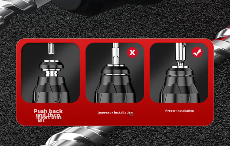 DELIXI Electric Hammer, Chisel And Drill, High-Power Three-In Impact Drill, Concrete, Home Use, Multi-Functional Electric Tool, Plug-In Electric Hammer 26