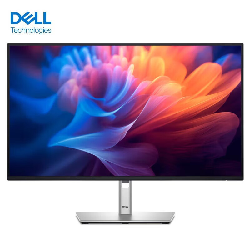 DELL 27-Inch Commercial Monitor, 99% SRGB, Height Adjustable And Rotatable, 100Hz Refresh Rate, USB-C Multi-Port, Business Office Computer Display Screen, P2725H