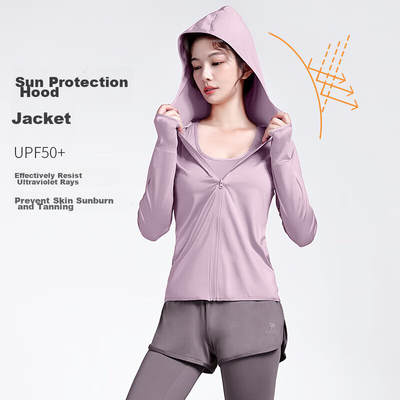 CAMEL Women's Sportswear Set, New Yoga Fitness Pilates Elastic Short-Sleeve Shorts And Pants Five-Piece Workout Outfit