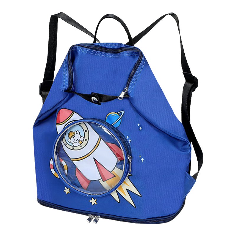 Lehuolvxing Swimming Bag, Children's Dry-Wet Separation Sports Backpack, Boys' Basketball Fitness Drawstring Backpack, Swim Bag, Soccer Training Bag