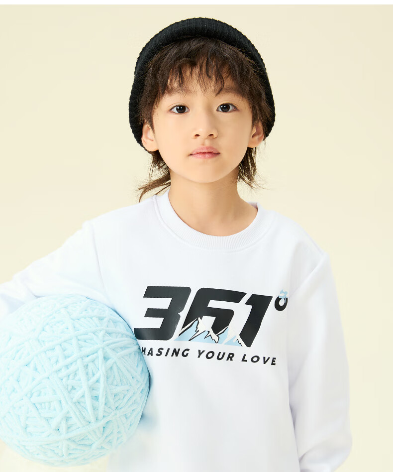 361° Kids Hoodie Autumn Winter 25 Fleece Lined Pullover Sweatshirt for Boys and Girls Ages 3-14 Blue 170 40