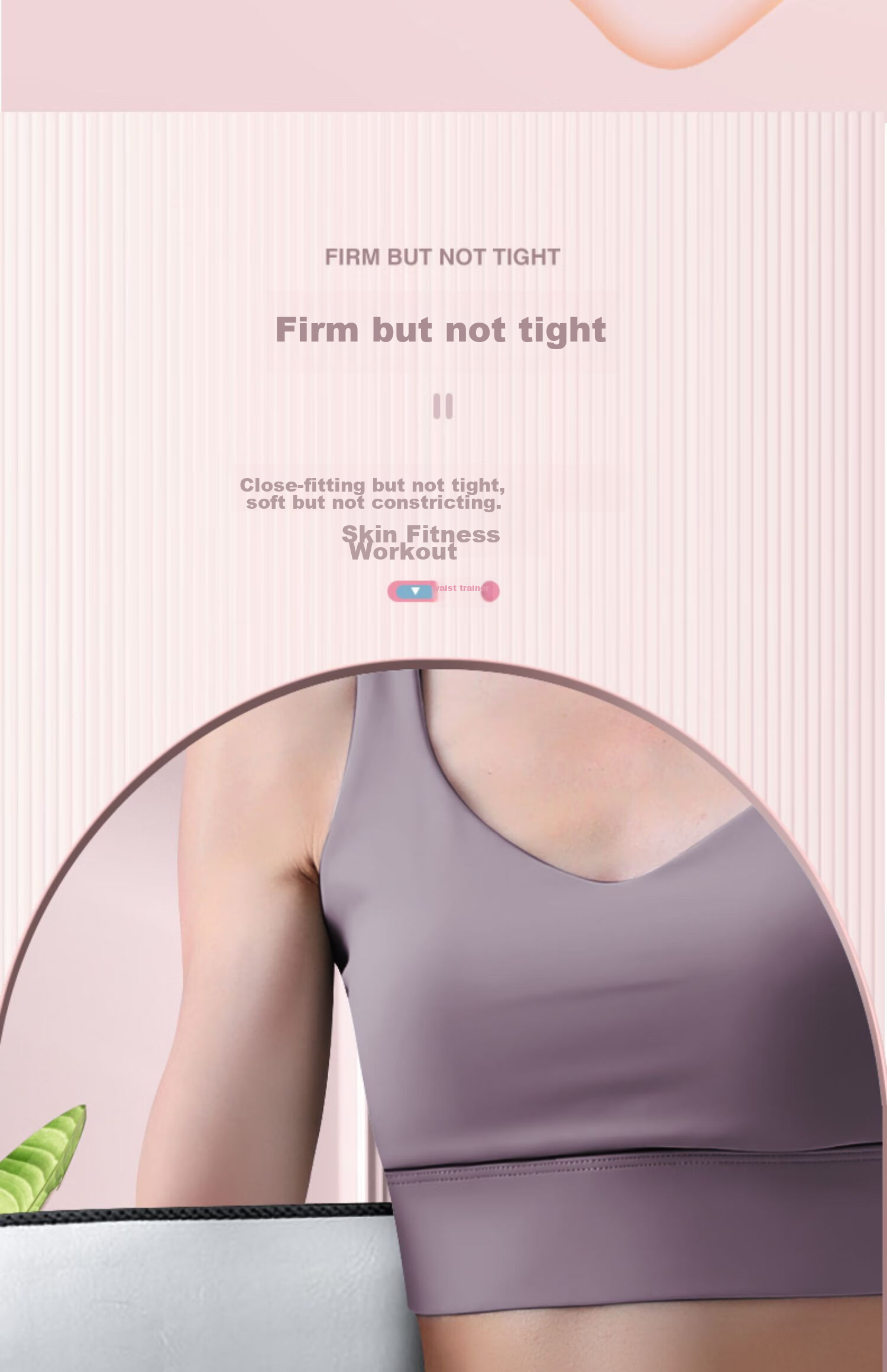 LAC Sports Waist Support Belt, Sweat-Inducing Fitness Deep Squat Waist Protection, Fat-Burning Weight Loss Running Abdominal And Belly Slimming Body Shaping for Wome 7