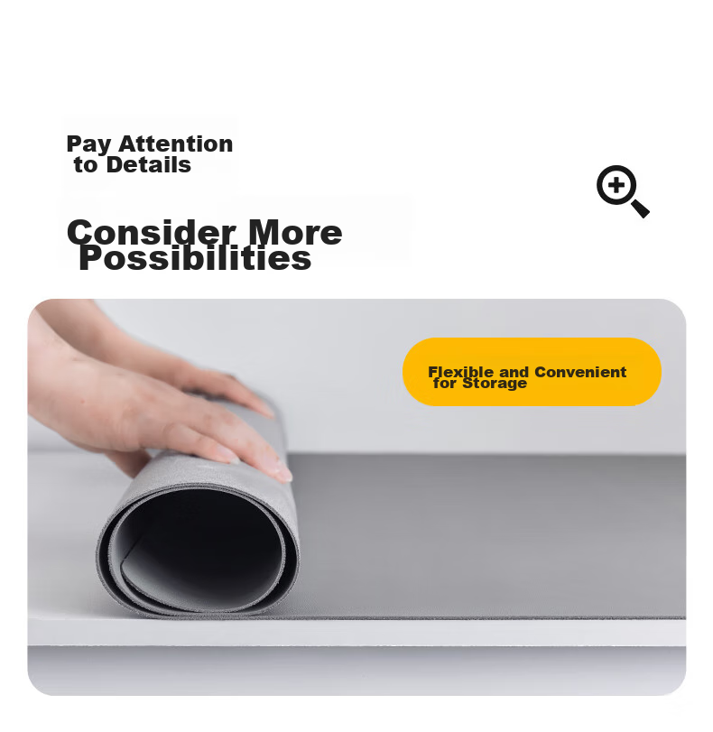 DiyiGongfang Extra Large Leather Office Gaming Mouse Pad Desk Writing Mat Table Mat Dining Table Mat Keyboard Pad, Fresh Style Waterproof Stain-Resistant Wear-Resistant, 1200*600 Large Size Thickened 14