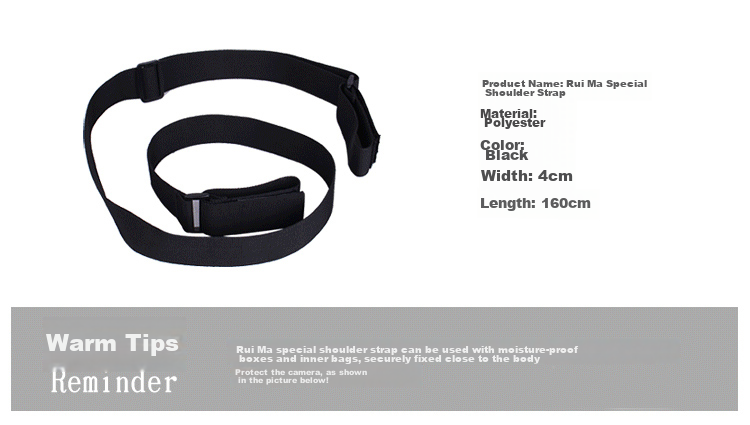 EIRMAI AC05 DSLR Camera Bag, Fixed Shoulder Strap, Backpack Strap, External Lens Pressure Relief Strap, Moisture-Proof Case Dedicated Shoulder Strap, Backpack Strap 1