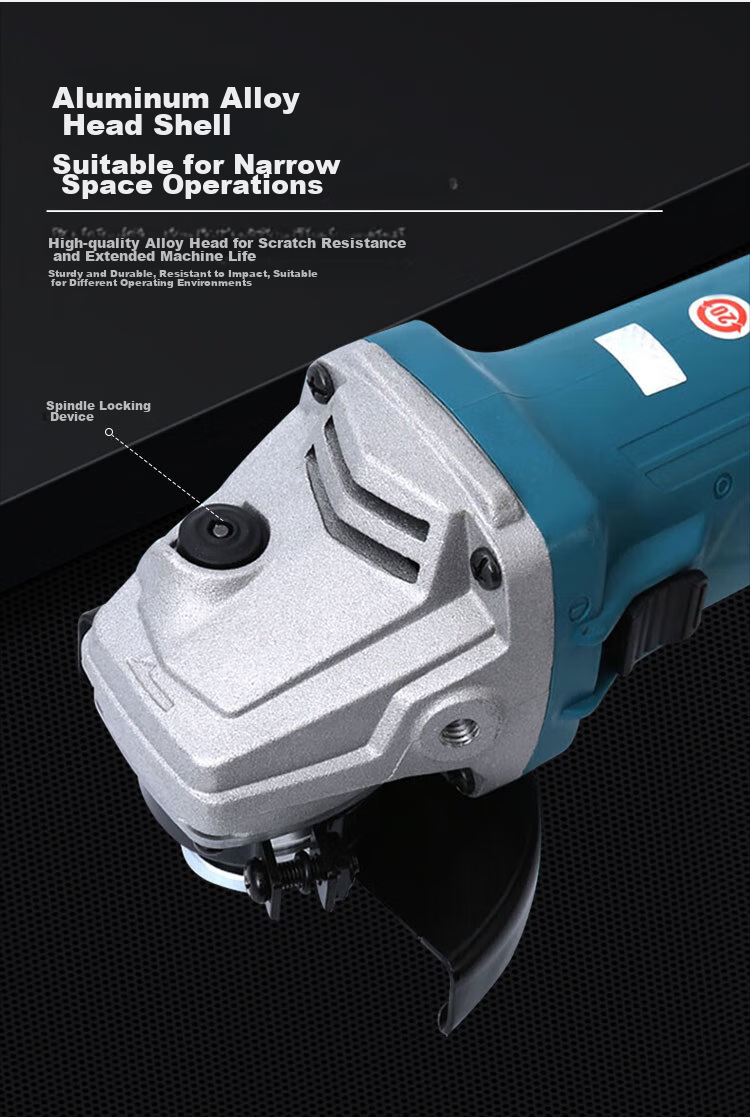 MAKITA Angle Grinder, Cutting Machine, Polisher, Hand Sanding Wheel, Rear Switch M9513B 8