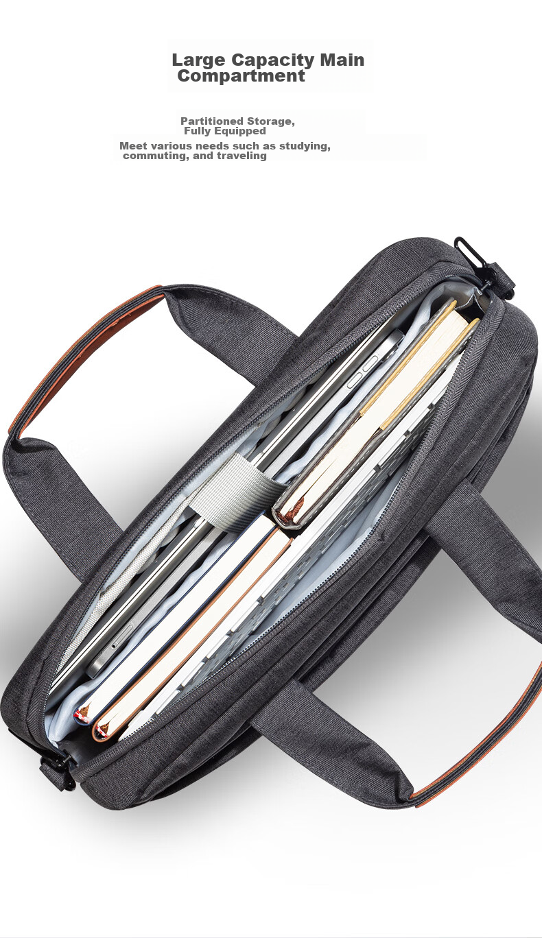 WOMT Large Capacity Laptop Bag for 15.6/16 Inch Notebooks, Handheld And Shoulder Strap, Suitable for Lenovo Legion, Mechanical Revolution, ASUS TUF Gaming, Dell G Series Gaming Laptops for Men And Wome 5