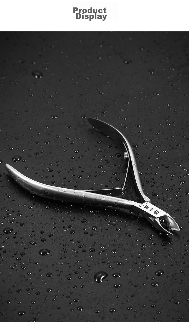 Zhangxiaoquan Stainless Steel Dead Skin Remover Pliers for Calluses And Hangnails, Professional Manicure Tool, Peacock Green H60340100 9