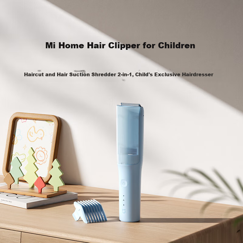Mijia Children's Hair Clipper, Xiaomi Baby Hair Trimmer That Doesn't Damage The Scalp, Home-Use Hair Cutting And Shaving Electric Trimmer for Babies' Hair, Graduation Gift
